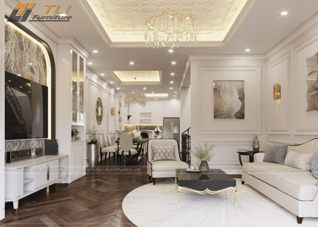 Sofa biệt thự chị Thắm, Hà Giang