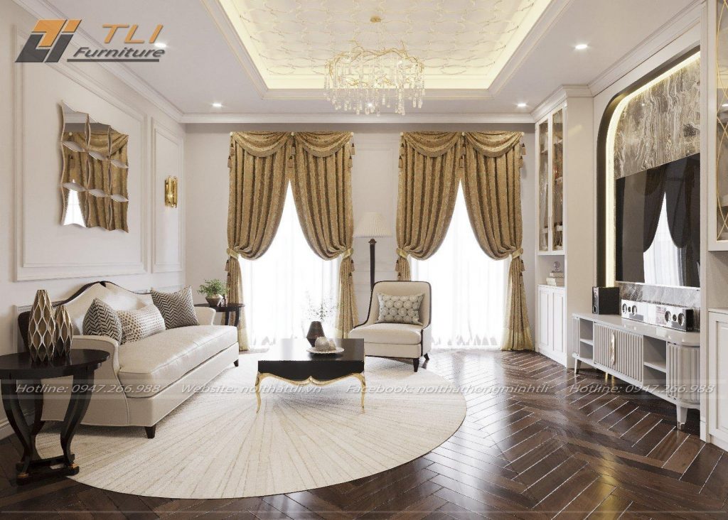 Sofa biệt thự chị Thắm, Hà Giang